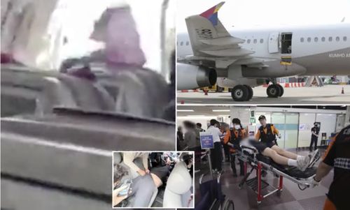 韩国飞机现惊险一刻,男子在空中打开舱门,致12人被送医